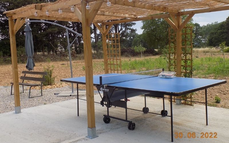 La table de ping pong